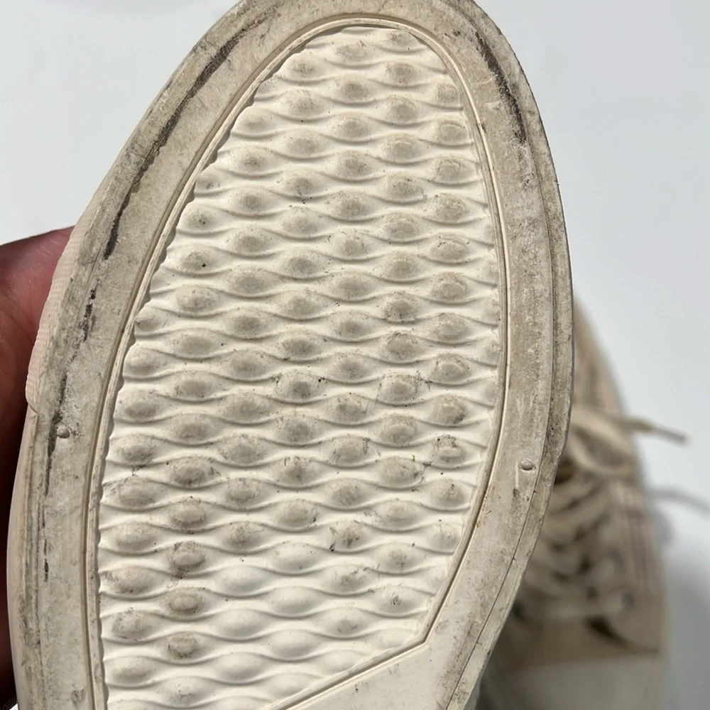 Vagabond Shoemaker - 7/38, beige, khaki woven canvas shoes‎